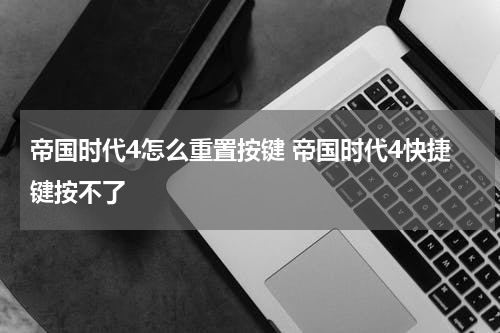帝国时代4怎么重置按键 帝国时代4快捷键按不了