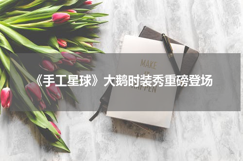 《手工星球》大鹅时装秀重磅登场